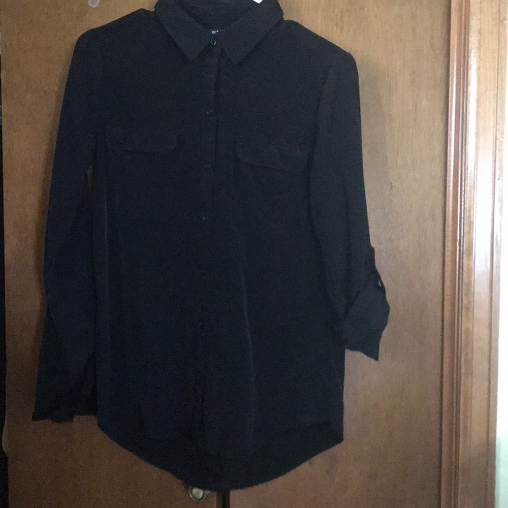 Long sleeve black shirt